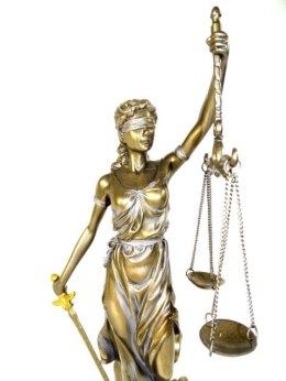 Temida figurka 35 cm - Prezent dla prawnika sędziego - MC-90037