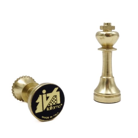 Ekskluzywne mosiężne szachy Italfama 28x28 cm - N001