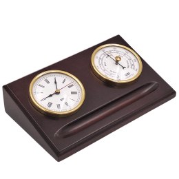 Ekskluzywny zestaw biurkowy: barometr i zegar 28.5161