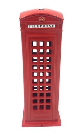 Skarbonka Figurka Dekoracyjna - Budka Telefoniczna - BT