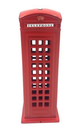 Skarbonka Figurka Dekoracyjna - Budka Telefoniczna - BT