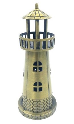 Figurka Latarnia Morska Świecznik na Tealight 18cm - LT