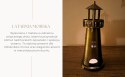 Figurka Latarnia Morska Świecznik na Tealight 18cm - LT