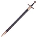 Stalowy miecz rycerski - replika - SW-114