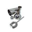Zestaw Barmański- 3 elementy Shaker Jiger Strainer - BS48171