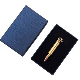 Brelok do Kluczy Nabój Pocisk w Eleganckim Pudełku - Militarny Upominek - KRT18A