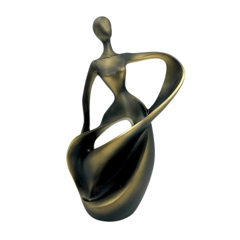 Figurka tancerka - Nowoczesna Dekoracja Abstrakcyjna 24cm - E44446