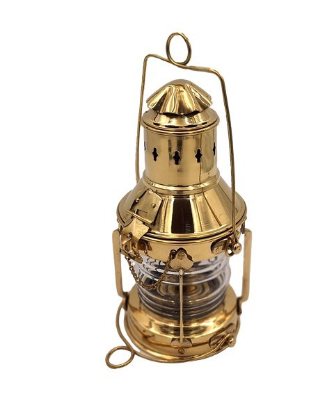 Mosiężna Lampa Naftowa Retro Prezent dla Żeglarza - SL10