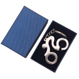Metalowy Brelok do Kluczy Rowerzysta w Eleganckim Pudełku - Gadżet dla Kolarza - MT2010A