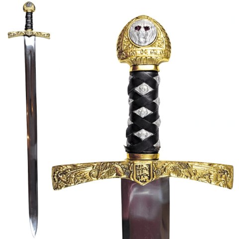 Miecz Ekskalibur - Ekskluzywna Replika Legendarnego Miecza Króla Artura - 98,5 cm - DD/192
