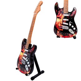 Mini Gitara Jim Morrison The Doors - Drewno Mahoniowe - MGT-6569