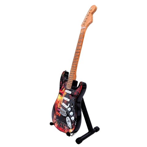 Mini Gitara Jim Morrison The Doors - Drewno Mahoniowe - MGT-6569