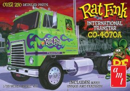 Model Plastikowy - Ciężarówka 1:25 IH Transtar CO-4070A Tractor Hauler - Rat Fink - AMT1291