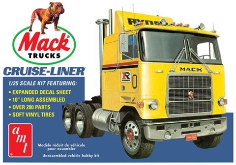 Model Plastikowy - Ciężarówka Mack Cruise-Liner Semi Tractor 1:25 - AMT1062