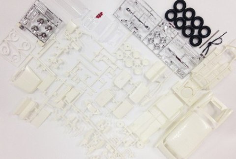 Model plastikowy - Samochód 1955 Chevy Nomad Wagon 1:16 - AMT1005