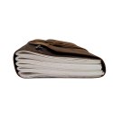 Notes Skórzany Retro z Kluczykiem i Paskiem 200 stron 18 x 13 cm - AH02