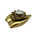 Złoty Świecznik Glamour na Tealight - Dłoń - 311FJZ