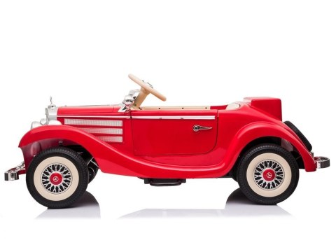 Auto Na Akumulator Mercedes Benz 540K Klasyk Premium LED MP3 Czerwony