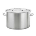 GARNEK GASTRONOMICZNY Z POKRYWĄ STALOWĄ Ø38cm 27L KINGHOFF KH-2025