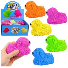 Gniotek Sensoryczny Do Rozciągania Ściskania Pies z Frędzlami Świecący LED