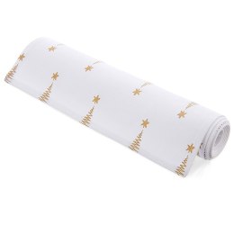 Bieżnik na stół ławę bawełniany CHOINKA 130x32CM ORION 728045