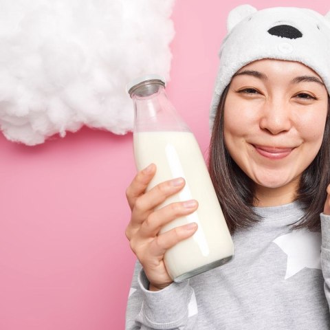 Butelka na mleko sok lemoniadę szklana 1L ORION 125952