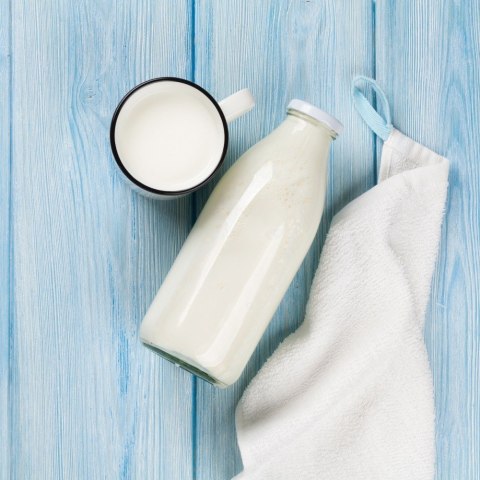 Butelka na mleko sok lemoniadę szklana 1L ORION 125952