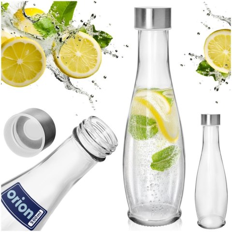 Butelka szklana do picia turystyczna 480 ml ORION 128704