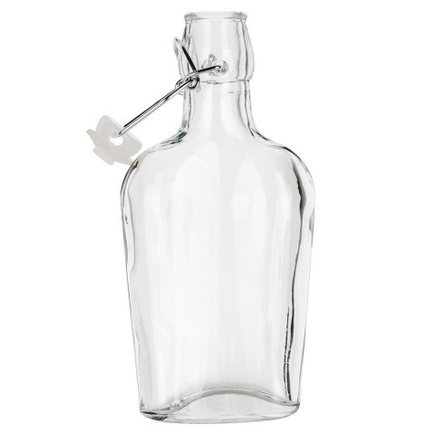 Butelka z klipsem szklana na nalewki wino bimber soki oliwę mała 180 ml ORION 124549