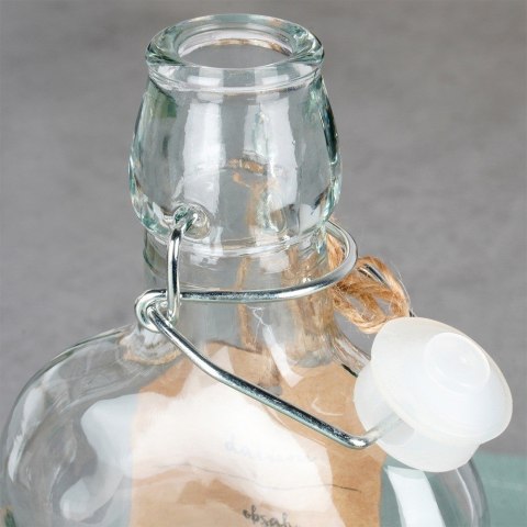 Butelka z klipsem szklana na nalewki wino bimber soki oliwę mała 180 ml ORION 124549