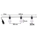 Girlanda ogrodowa LED 7.5 m 10 szt. PROGARDEN 841811