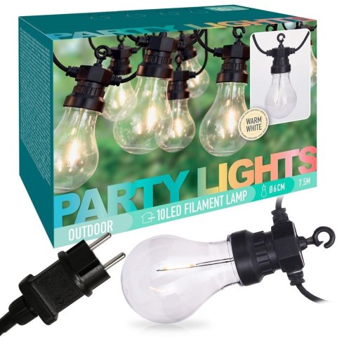 Girlanda ogrodowa LED 7.5 m 10 szt. PROGARDEN 841811
