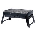 Grill węglowy składany walizka 43x29x22.5cm BBQ 489306