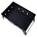 Grill węglowy składany walizka 43x29x22.5cm BBQ 489306