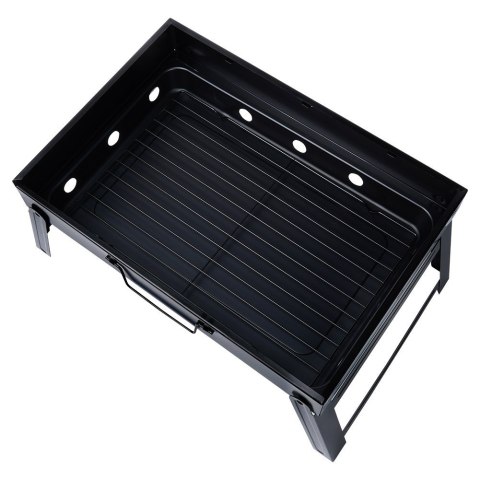 Grill węglowy składany walizka 43x29x22.5cm BBQ 489306