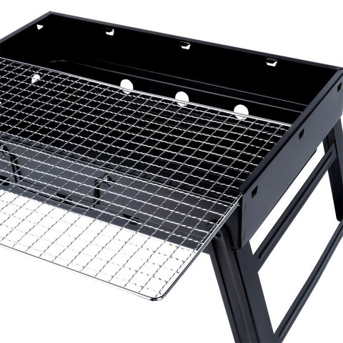 Grill węglowy składany walizka 43x29x22.5cm BBQ 489306