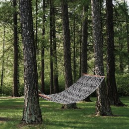 Hamak ogrodowy jednoosobowy 200x80cm AMBIANCE 911913-W2