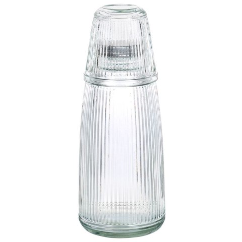 Karafka szklana do whisky na alkohol ze szklanką 1L + 220 ml EXCELLENT HOUSEWARE 259662