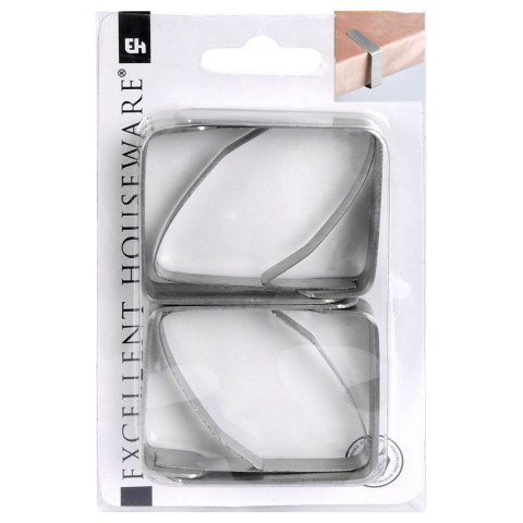 Klipsy do obrusu obrusa ceraty uchwyt stalowe 4 sztuki EXCELLENT HOUSEWARE 139165