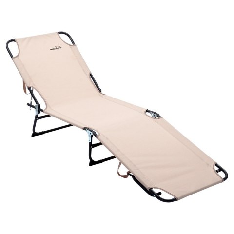 Leżak ogrodowy rozkładany beżowy REDCLIFFS 489337