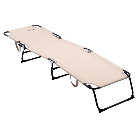 Leżak ogrodowy rozkładany beżowy REDCLIFFS 489337