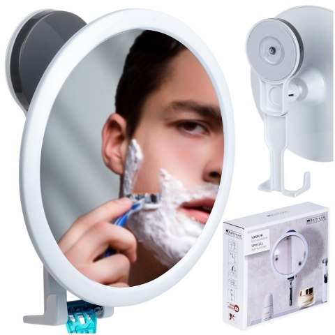 Lusterko kosmetyczne do makijażu do łazienki z przyssawką BATHROOM SOLUTIONS 567045