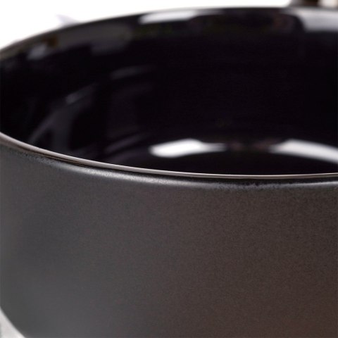 Miseczka ceramiczna na oliwki orzeszki sos dip czarna 9cm 150ml SIAKI COLLECTION 139628