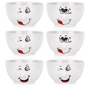 Miseczki ceramiczne buźki do serwowania 13.5cm 550ml 6 sztuk. SIAKI COLLECTION 139736
