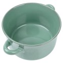 Miska do zupy na zupę bulionówka z uchem ceramiczna zielona 600ml SIAKI COLLECTION 139011-Z