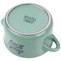 Miska do zupy na zupę bulionówka z uchem ceramiczna zielona 600ml SIAKI COLLECTION 139011-Z