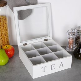 Pojemnik na herbatę z przedziałkami do herbaty EXCELLENT HOUSEWARE 259353