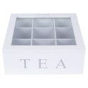 Pojemnik na herbatę z przedziałkami do herbaty EXCELLENT HOUSEWARE 259353