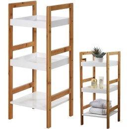 Regał łazienkowy bambusowy 3-poziomowy 30x30x72cm BATHROOM SOLUTIONS 569096