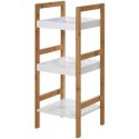 Regał łazienkowy bambusowy 3-poziomowy 30x30x72cm BATHROOM SOLUTIONS 569096